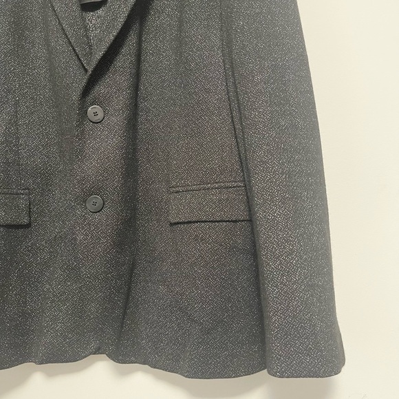 Hugo Boss Relaxed-fit Sparkle-effect Blazer Size 42R - Picture 3 of 11